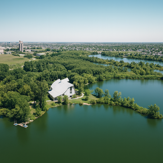 FortWhyte Alive - Manitoba Canada - Rendered - Digital File Digital My Custom Designs PDF