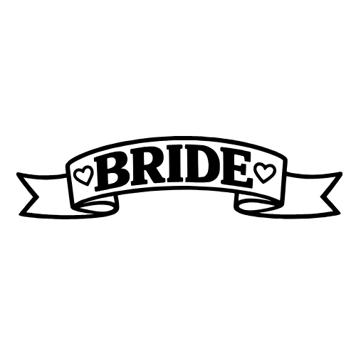 Bride Sash Design - Digital File - XCS Friendly Digital My Custom Designs PDF