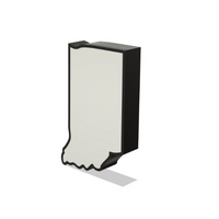 Indiana Wall Lightbox - United States - 3D Print File - Digital File Digital My Custom Designs ZIP File