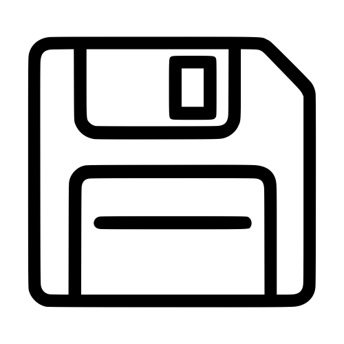 Insert Disk Retro Floppy - Digital File - XCS Friendly Digital My Custom Designs PDF