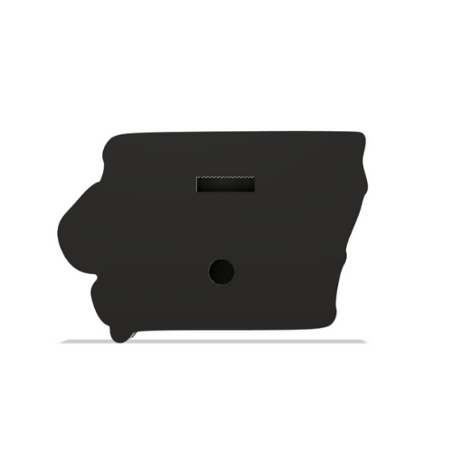 Iowa Wall Lightbox - United States - 3D Print File - Digital File Digital My Custom Designs