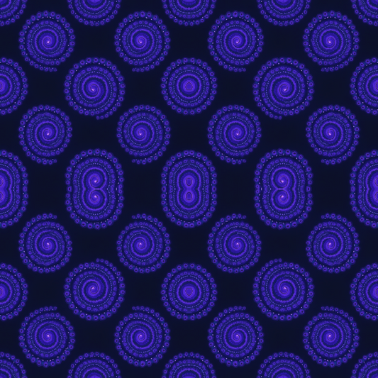 Geometric Abstract - Spiraling Fractal Mandala - Pattern - Digital File Digital My Custom Designs PDF