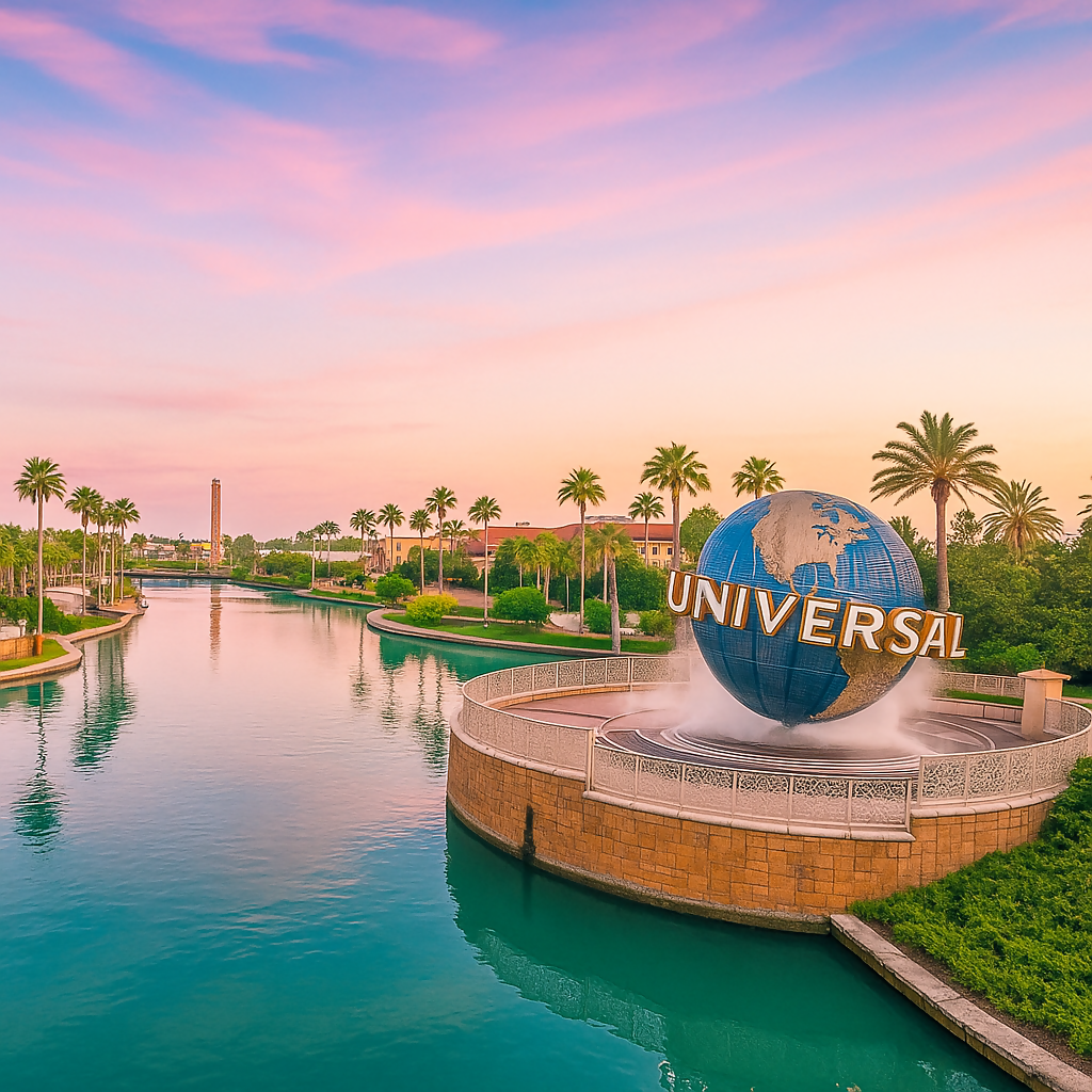 Iconic Globe - Universal Studios Florida - Florida United States - Rendered - Digital File Digital My Custom Designs PDF