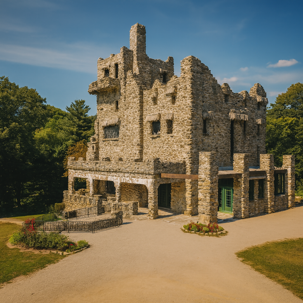 Gillette Castle State Park - Connecticut United States - Rendered - Digital File Digital My Custom Designs PDF