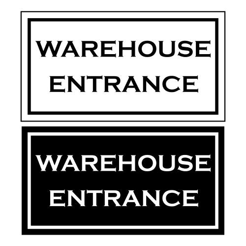 Warehouse Entrance - Digital File - XCS Friendly Digital My Custom Designs PDF