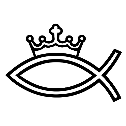 Jesus Fish Crown - Digital File - XCS Friendly Digital My Custom Designs PDF
