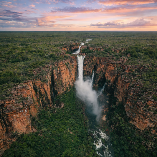 Jim Jim Falls - Kakadu National Park - Northern Territory - Australia - Rendered - Digital File Digital My Custom Designs PDF