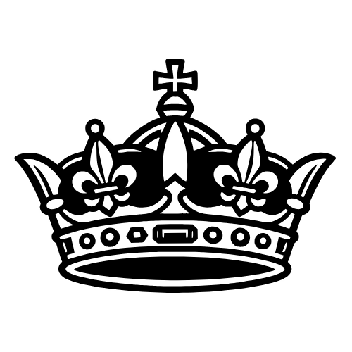 Craft Legend Crown - Vector Graphics - Digital File