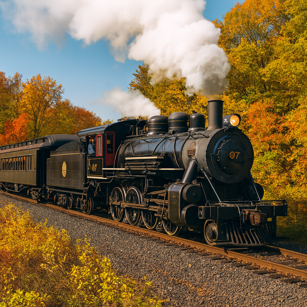 Essex Steam Train and Riverboat - Connecticut United States - Rendered - Digital File Digital My Custom Designs PDF