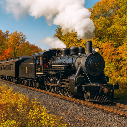 Essex Steam Train and Riverboat - Connecticut United States - Rendered - Digital File Digital My Custom Designs PDF