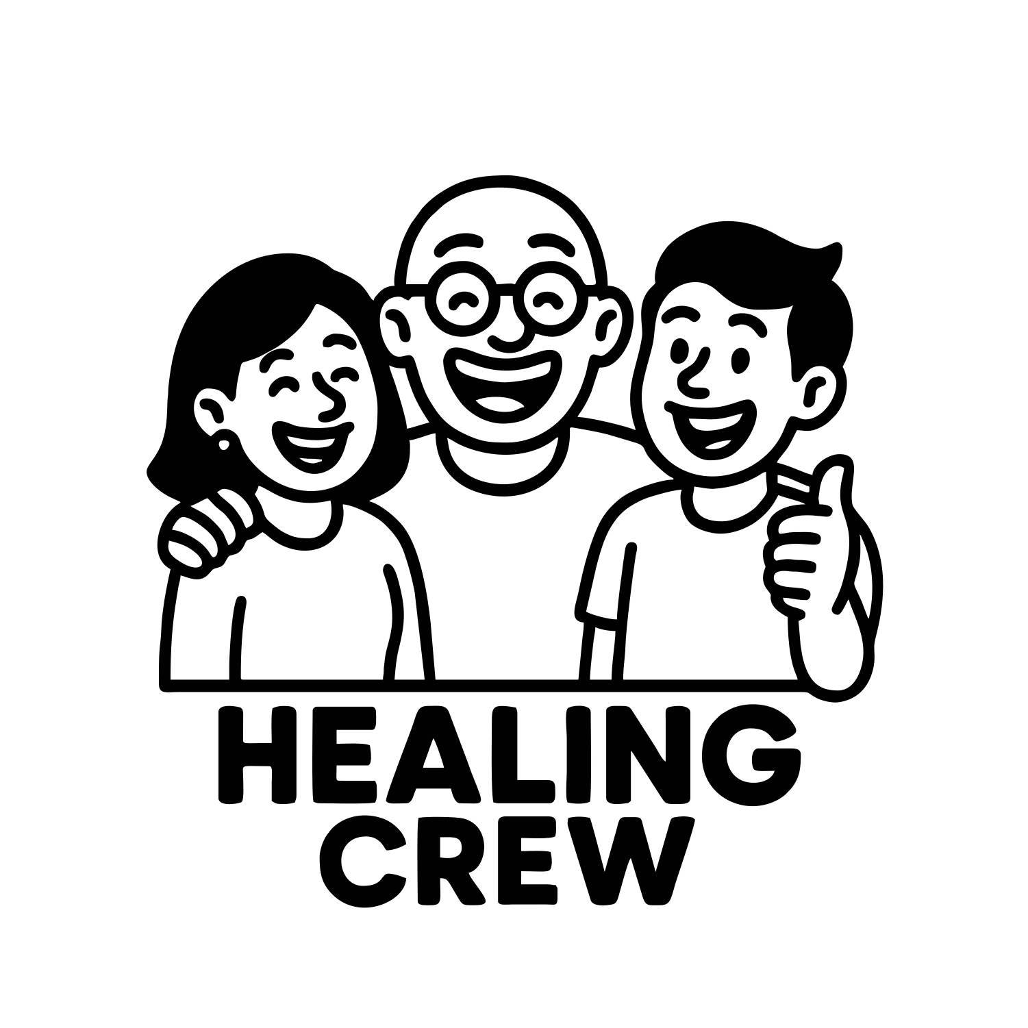 Healing Crew - Digital File - XCS Friendly Digital My Custom Designs PNG