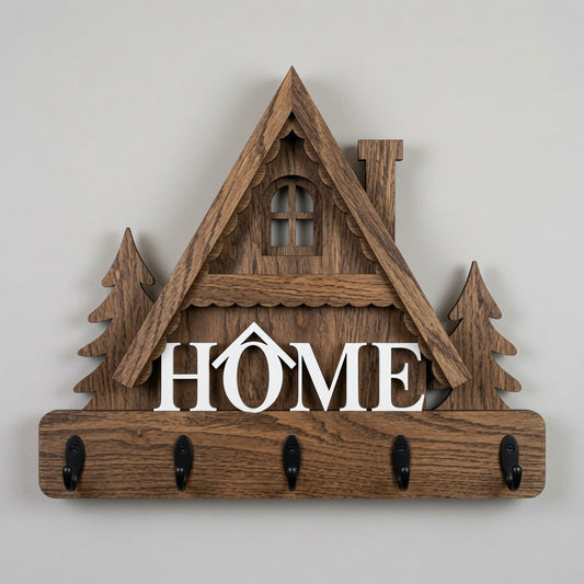 Key Holder Home - Wall / Home Decor - Digital File - SVG - Digital