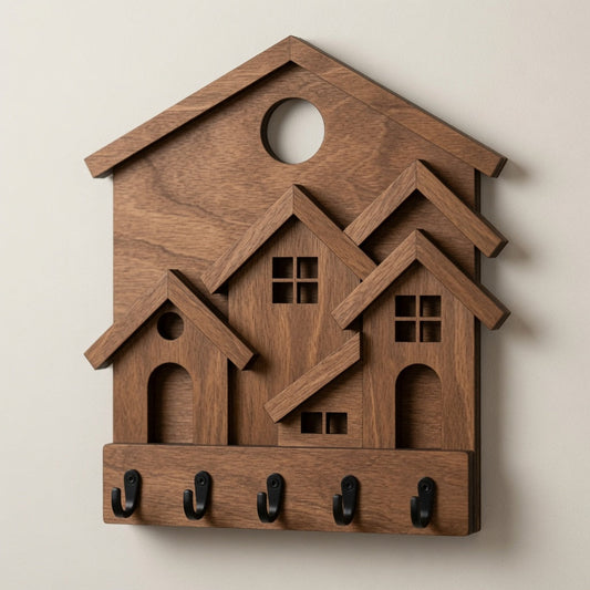 Key Holder Neighborhood - Wall / Home Decor - Digital File - SVG - Digital