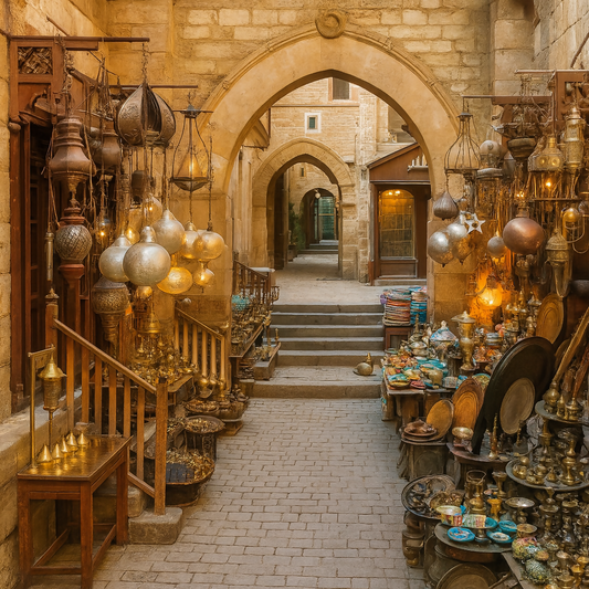 Khan el - Khalili Bazaar - Cairo Egypt - Africa - Rendered - Digital File Digital My Custom Designs PDF