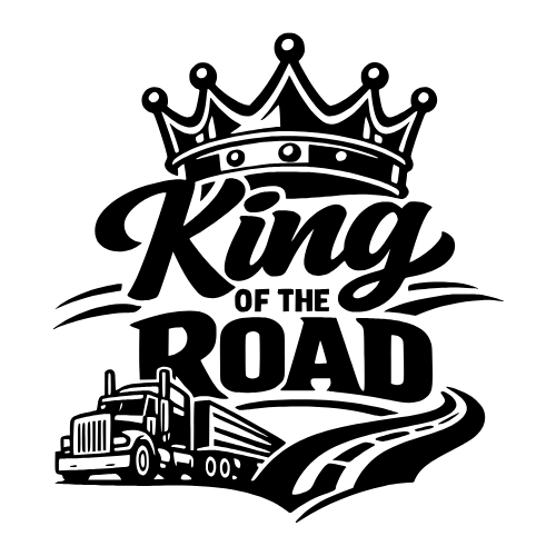 “King of the Road” Lettering - Vector Graphics - Digital File Digital My Custom Designs PDF