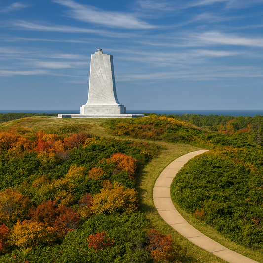 Wright Brothers National Memorial - Kill Devil Hills - North Carolina United States - Rendered - Digital File