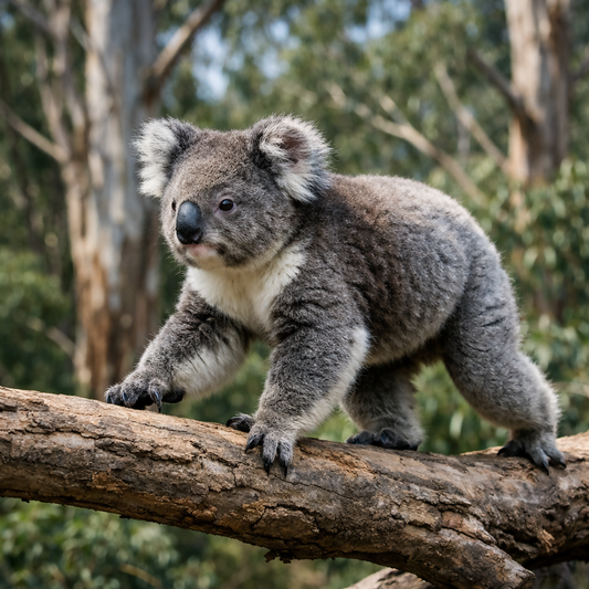 Koala Conservation Reserve - Phillip Island Victoria - Australia - Rendered - Digital File Digital My Custom Designs PDF