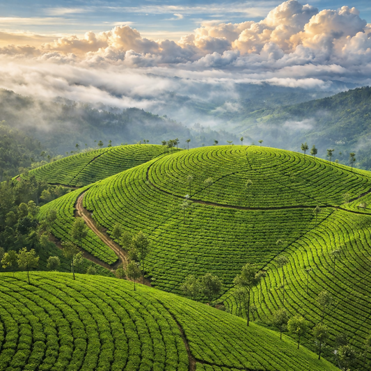 Kolukkumalai Tea Estate - Kerala India - Asia - Rendered - Digital File Digital My Custom Designs PDF