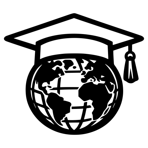 Graduation Cap and Globe Design - Vector Graphics - Digital File Digital My Custom Designs PDF