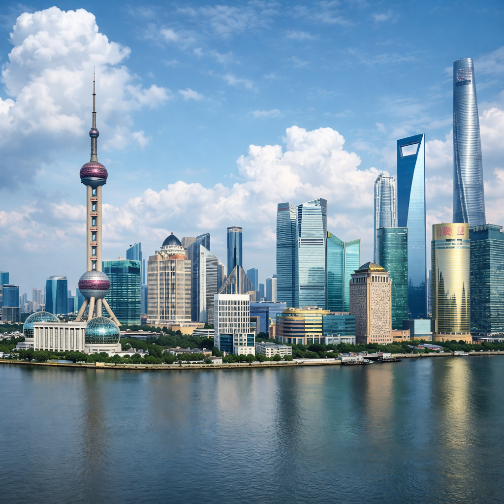 Oriental Pearl Tower - Shanghai China - Asia - Rendered - Digital File Digital My Custom Designs PDF