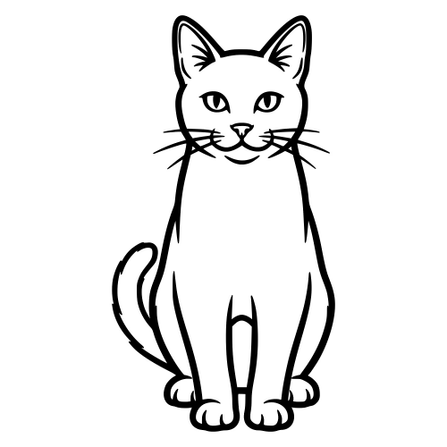 York Chocolate Cat - Digital File - XCS Friendly Digital My Custom Designs PDF