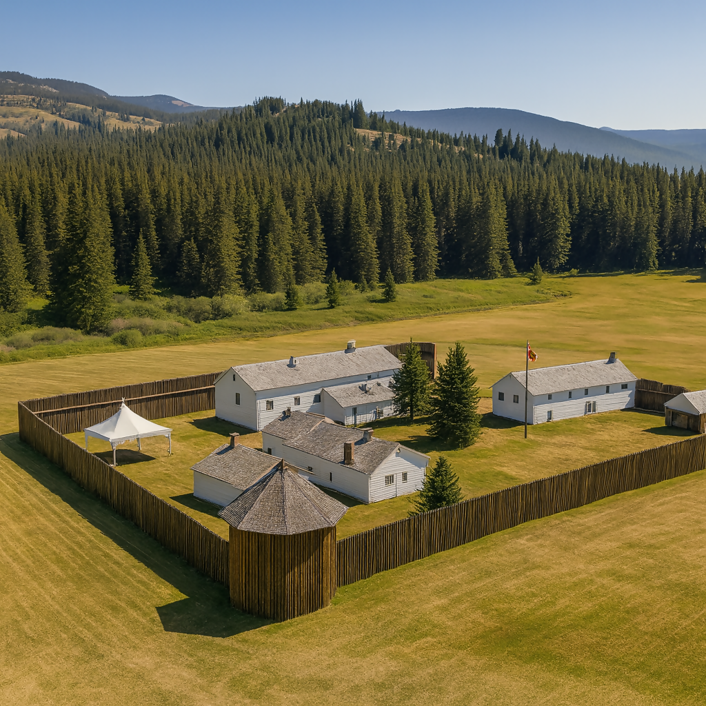 Fort Walsh National Historic Site - Cypress Hills - Saskatchewan Canada - Rendered - Digital File Digital My Custom Designs PDF