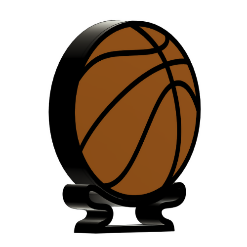 Basketball Wall Light Box - 3D Print File - Digital File Digital My Custom Designs 3MF - ZIP