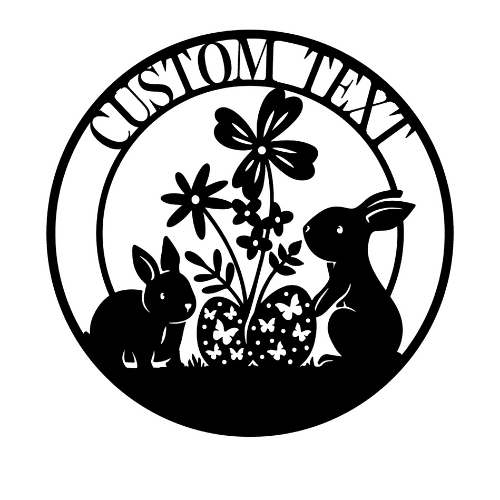 Easter Flowers - Wall Home Decor - Digital File Digital My Custom Designs Default Title