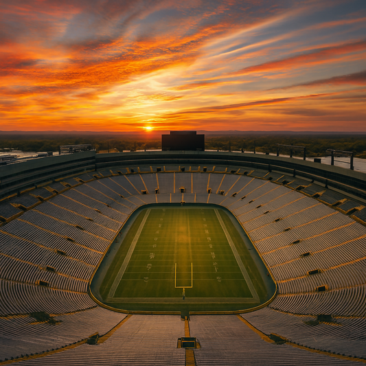 Lambeau Field - Green Bay - Wisconsin United States - Rendered - Digital File Digital My Custom Designs PDF