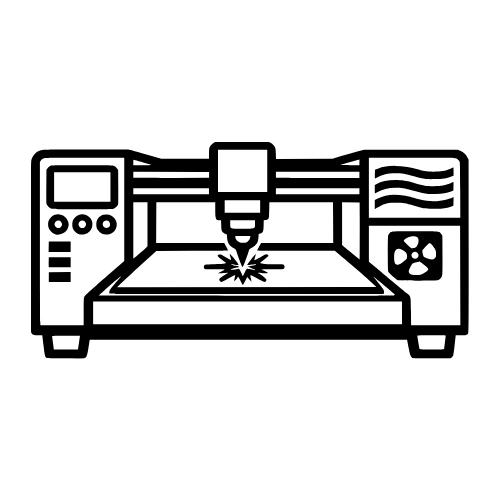 Laser Cutter Outline - Vector Graphics - Digital File Digital My Custom Designs PDF