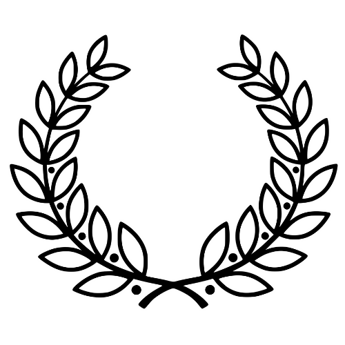 Laurel Wreath Design - Digital File - XCS Friendly Digital My Custom Designs PDF