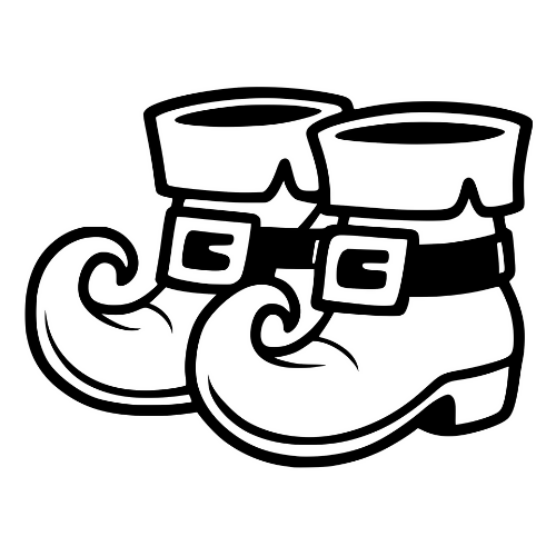 Leprechaun Boots Design - Digital File - XCS Friendly Digital My Custom Designs PDF
