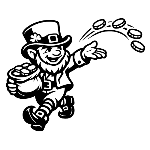 Leprechaun Coin Toss Motion - Digital File - XCS Friendly Digital My Custom Designs PDF