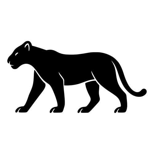 Lioness Silhouette - Digital File - XCS Friendly Digital My Custom Designs PDF