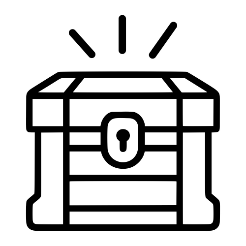 Loot Box Icon - Digital File - XCS Friendly Digital My Custom Designs PDF
