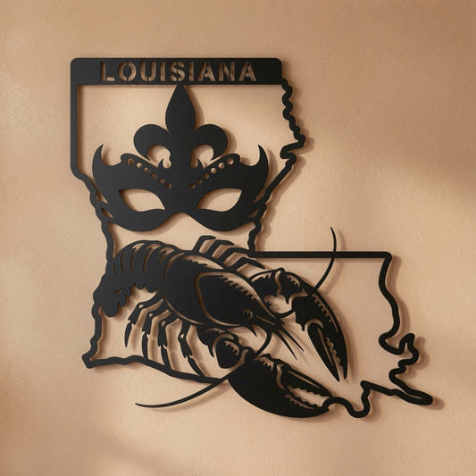 Louisiana - Wall / Home Decor - State Outline - United States - Digital File - ZIP File - Digital
