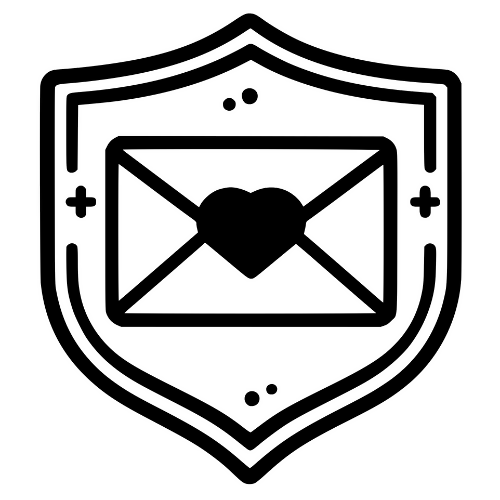 Love Letter Badge - Digital File - XCS Friendly Digital My Custom Designs PDF