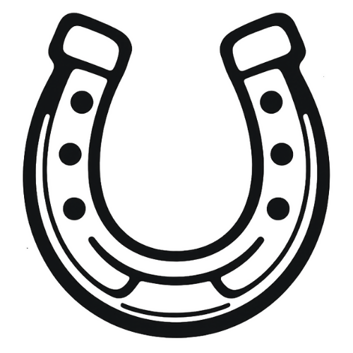 Lucky Horseshoe Design - Digital File - XCS Friendly Digital My Custom Designs PDF