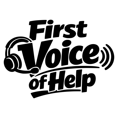 First Voice of Help Design - Vector Graphics - Digital File Digital My Custom Designs PDF