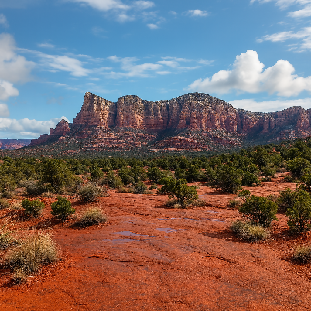 Red Rock Country - Sedona Red Rocks - Arizona United States - Rendered - Digital File Digital My Custom Designs PDF