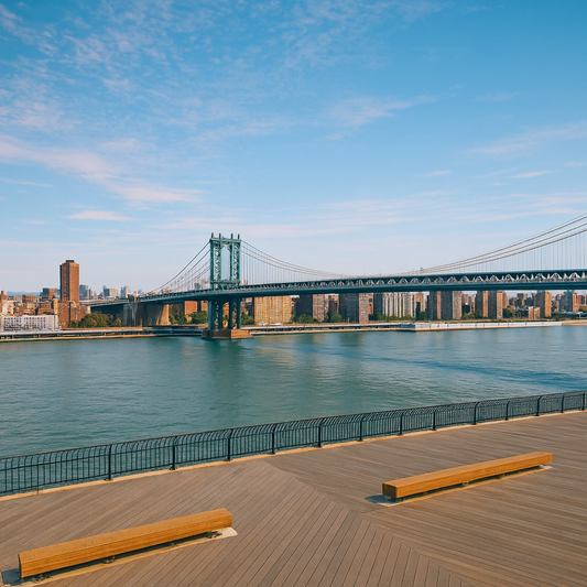 Manhattan Bridge - New York United States - Rendered - Digital File Digital My Custom Designs PDF