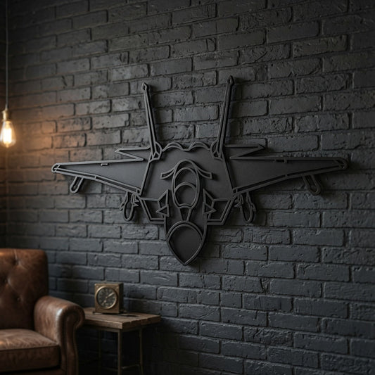 McDonnell Douglas F-15 Eagle Wall Home Decor SVG - Laser Cut File Digital Download | My Custom Designs - ZIP File
