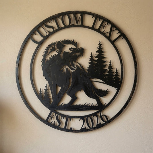 Mean Hyena - Wall / Home Decor - Digital File - ZIP File - Digital