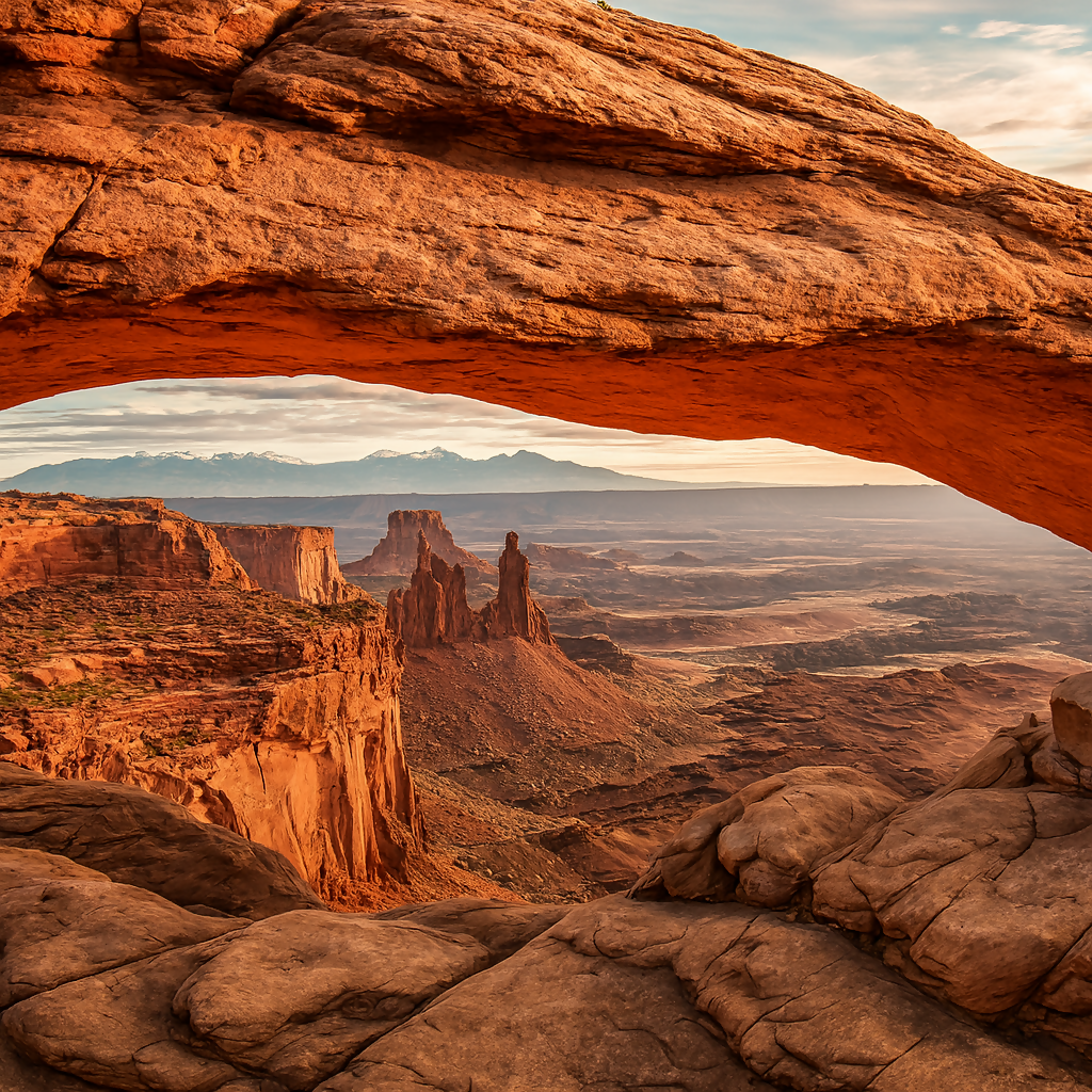 Mesa Arch - Canyonlands National Park - Utah United States - Rendered - Digital File Digital My Custom Designs PDF
