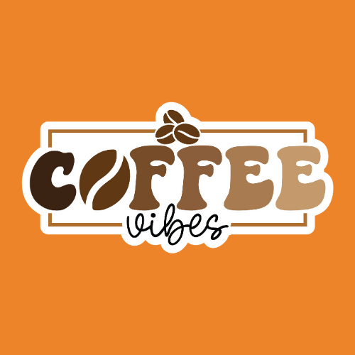 Coffee Vibes - Stickers - Digital File Digital My Custom Designs ZIP File