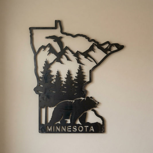 Minnesota - Wall / Home Decor - State Outline - United States - Digital File - ZIP File - Digital