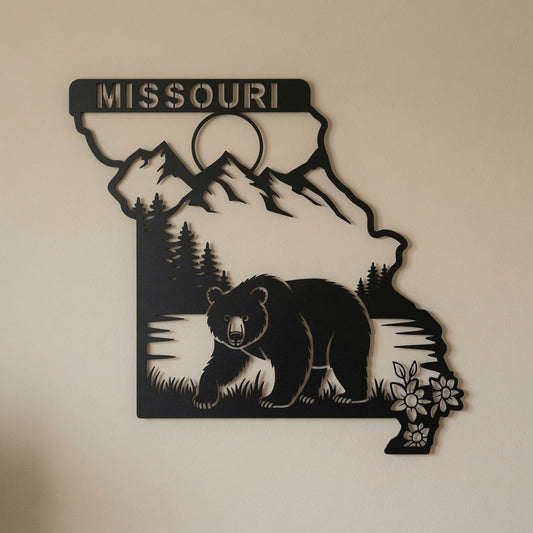 Missouri - Wall / Home Decor - State Outline - United States - Digital File - ZIP File - Digital