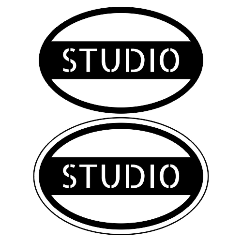 Studio Sign - Digital File - XCS Friendly Digital My Custom Designs PDF