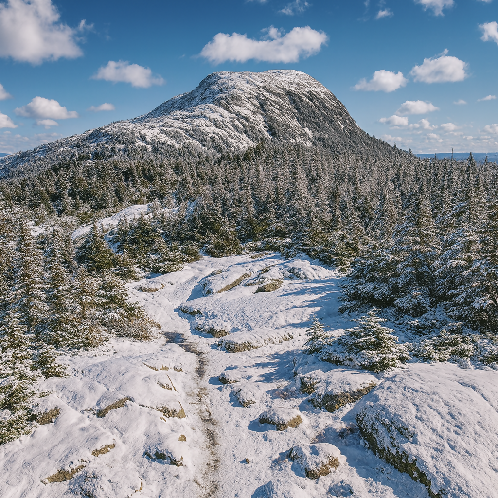 Mount Mansfield - Green Mountains - Vermont United States - Rendered - Digital File Digital My Custom Designs PDF