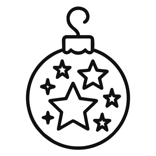 Star Cluster Ornament - Digital File - XCS Friendly Digital My Custom Designs PDF